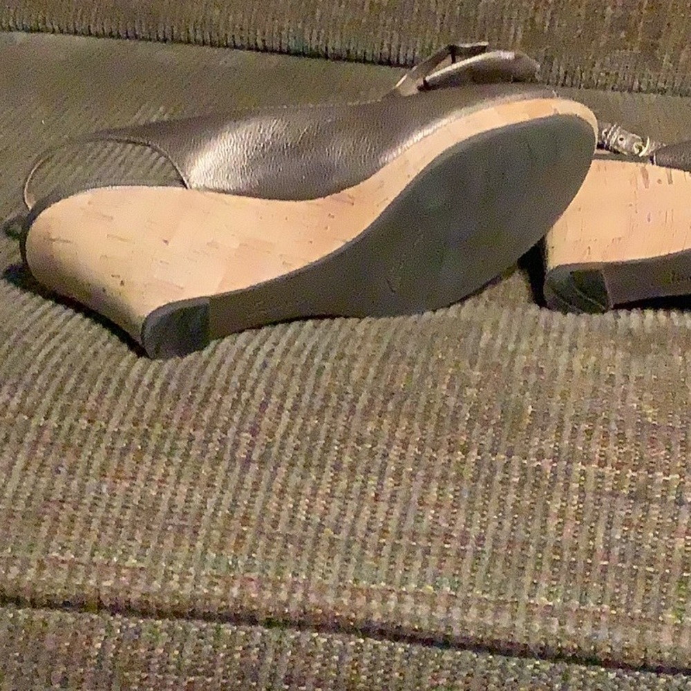 Clark’s bronze cork sling backs, size 8.5M - Picture 4 of 8